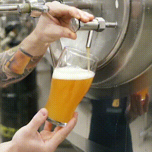 Картинка с пенным и блюдами